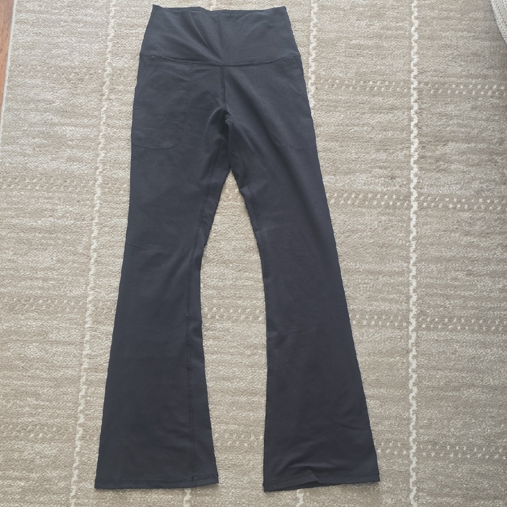 Black Flared Leggings